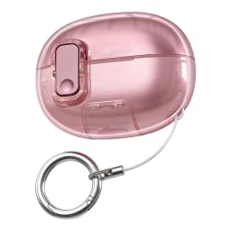 Secure Lock Clear Black Case For Shokz OpenDots One E310 Anti-drop Soft TPU Cover With Secure Lock Cleaning Pen Complete Earbud