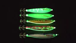Horizontal Squid Jig Egi Set 12.5cm Glow in The Dark Wood Shrimp UV Squid Lure Sea Cuttlefish Octopus Saltwater Tackle
