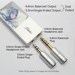CVJ LILA&HIBIKI Portable DAC AMP Headphone Amplifier Mode Audio ESS9039Q2M Chips Dual ESS SABRE Driver PCM 384kHz/32bit DSD256