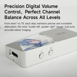 CVJ LILA&HIBIKI Portable DAC AMP Headphone Amplifier Mode Audio ESS9039Q2M Chips Dual ESS SABRE Driver PCM 384kHz/32bit DSD256