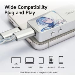 CVJ LILA&HIBIKI Portable DAC AMP Headphone Amplifier Mode Audio ESS9039Q2M Chips Dual ESS SABRE Driver PCM 384kHz/32bit DSD256