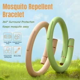 Mosquito Repellent Bracelet Natural Plant Essential Oil Hand Wristband Mosquito Repellent Insect Wristband for Outdoor Home