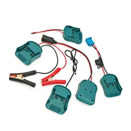 Tool Parts For Makita 18V Lithium Ion Battery External Power Supply Mount DIY Connector Adapter Dock Holder Wire DC Car Lighter