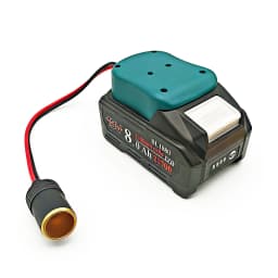 Tool Parts For Makita 18V Lithium Ion Battery External Power Supply Mount DIY Connector Adapter Dock Holder Wire DC Car Lighter
