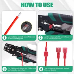 100PCS Nylon Spade Connectors Kit 22-10 Gauge Male and Female Wire Spade Terminal Quick Disconnect Fully Insulated Wire Crimp
