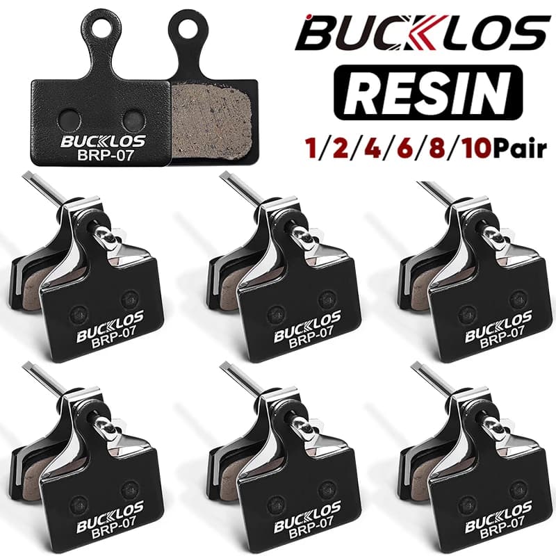 BUCKLOS Resin Disc Brake Pad For SHIMANO K05S Wear-resistant Hydraulic Brake Pads MTB Brake Pads for K03S K04S Cycling Parts