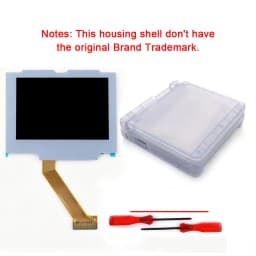 HISPEEDIDO Pre-Laminated IPS 3.0 inch V5 Real Drop in Screen For GBA SP LCD Replacement Kits Build in OSD Menu Easy to Install