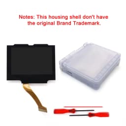 HISPEEDIDO Pre-Laminated IPS 3.0 inch V5 Real Drop in Screen For GBA SP LCD Replacement Kits Build in OSD Menu Easy to Install