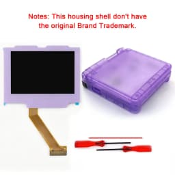 HISPEEDIDO Pre-Laminated IPS 3.0 inch V5 Real Drop in Screen For GBA SP LCD Replacement Kits Build in OSD Menu Easy to Install