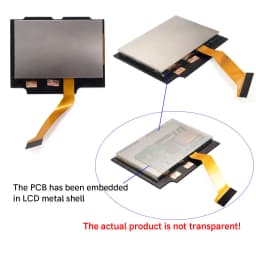 HISPEEDIDO Pre-Laminated IPS 3.0 inch V5 Real Drop in Screen For GBA SP LCD Replacement Kits Build in OSD Menu Easy to Install