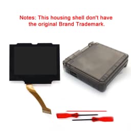 HISPEEDIDO Pre-Laminated IPS 3.0 inch V5 Real Drop in Screen For GBA SP LCD Replacement Kits Build in OSD Menu Easy to Install