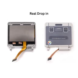 HISPEEDIDO Pre-Laminated IPS 3.0 inch V5 Real Drop in Screen For GBA SP LCD Replacement Kits Build in OSD Menu Easy to Install