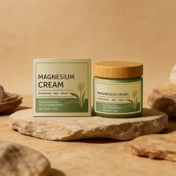 New Total Relief Soothe Magnesium Soothing Body Cream Non-Greasy Knees Muscles External Massage Care MSM  Arnica Mild Daily Care