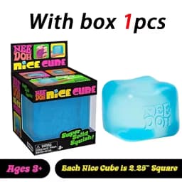New Schylling Needoh Nice Cube, Sensory Toys, Anti-Stress Blocks, Stress Relief Jigsaw, Pressure Relief, Souvenir for Kids