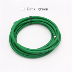 2m 3m 5m 10m 250V 2 Core 0.75mm2 Textile Electric Wire Fabric Cloth Braided Flex Cable Vintage Lamp Cord