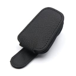 Multifunctional Car-mounted Eyeglass Holder Car Eyeglass Frame Leather Interior Sunshade Car Sunglasses Holder Clip