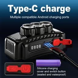 35000LM Headlamp Super Powerful Flashlights EDC LED Flashlight Portable Lights USB Rechargeable Lamp for Outdoor Camping Hiking