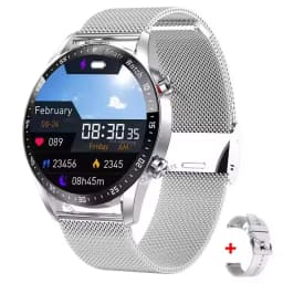 ECG+PPG Bluetooth Call Smart Watch Men Laser Health Blood Pressure Fitnes Sports Watches Man Sports Waterproof Smartwatch+Box