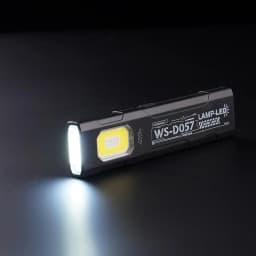 LED Keychain Flashlight Type C Rechargeable 600LM Portable Mini Torch Pocket Lantern Flood Work Light With Magnet For Emergency