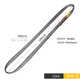 XINDA 22KN Professional Outdoor Rock Climbing Equipment Sling Belt Protective Supplies High Strength Wearable Belts