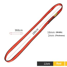 XINDA 22KN Professional Outdoor Rock Climbing Equipment Sling Belt Protective Supplies High Strength Wearable Belts