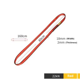 XINDA 22KN Professional Outdoor Rock Climbing Equipment Sling Belt Protective Supplies High Strength Wearable Belts