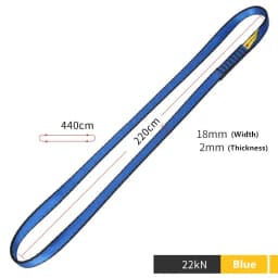 XINDA 22KN Professional Outdoor Rock Climbing Equipment Sling Belt Protective Supplies High Strength Wearable Belts