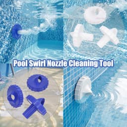 Pool Fountain Direct Mounting Compatible With Bestway or Intex Nozzles Pool Waterfall Easy To Install, Suitable for Pool Parties