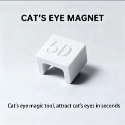 MIANEL New Upgrade 3-Second Hollow Cat Eye Magnet Strong Power Ring Magnet Fast Black Hole Effect for Magnetic Nail Art Beginner