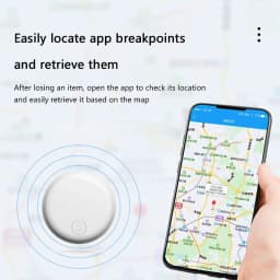 Lenovo Smart Tracker GPS Bluetooth Antilose Motion Tracker Device Alarm For Wallets Kids Pets For IOS Android Finder Locator