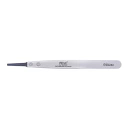 VETUS ESD-259A Interchangeable Head Anti-static Tweezers Stainless Steel Body Anti-static Carbon Fiber Conductive Plastic Head