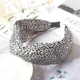 Fashion Print Leopard Headband Wide Cross Women Hairband Elastic Bow Hair Hoop Bands Bezel Top Knot Girls Hair Accessories