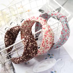 Fashion Print Leopard Headband Wide Cross Women Hairband Elastic Bow Hair Hoop Bands Bezel Top Knot Girls Hair Accessories