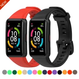 19 Colors Silicone strap Compatible with Huawei Band 6/Honor Band 6 Replacement smart bracelet strap for Huawei Band 6 strap