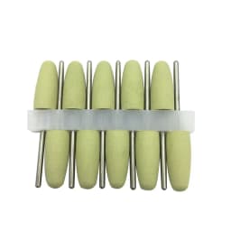 10Pcs/Lot Silicone Rubber Dental Polisher Nail Drill Milling Cutter Handpiece Grinding Machine Polishing Tools