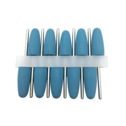 10Pcs/Lot Silicone Rubber Dental Polisher Nail Drill Milling Cutter Handpiece Grinding Machine Polishing Tools