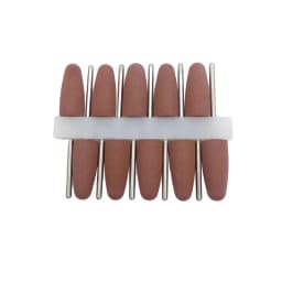 10Pcs/Lot Silicone Rubber Dental Polisher Nail Drill Milling Cutter Handpiece Grinding Machine Polishing Tools
