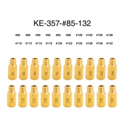 ZSDTRP 20pcs Carburetor Main/Slow Pilot Jet Set Replacement For PWK PWM PE 24 26 28 30 PJ FCR-MX CV Motorcycle Carburetor Jets