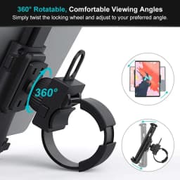 Bike Bicycle Tablet Holder Universal 4-11 Inch Indoor Gym Treadmill Handlebar Tablet Holder Stand Support For iPad iPhone