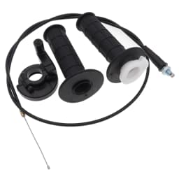7/8" 22mm Hand Grip With Throttle With Twist Cable For 50cc 110cc 125cc 250cc ATV Quad Pit Dirt Bike Motorcycle Motocross Racing