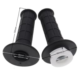 7/8" 22mm Hand Grip With Throttle With Twist Cable For 50cc 110cc 125cc 250cc ATV Quad Pit Dirt Bike Motorcycle Motocross Racing