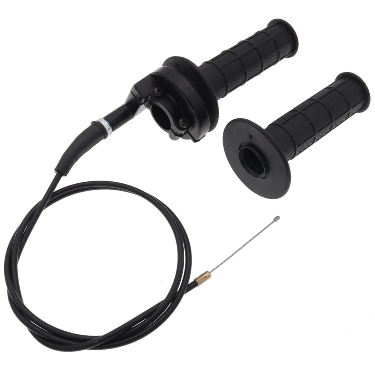 7/8" 22mm Hand Grip With Throttle With Twist Cable For 50cc 110cc 125cc 250cc ATV Quad Pit Dirt Bike Motorcycle Motocross Racing