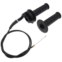 7/8" 22mm Hand Grip With Throttle With Twist Cable For 50cc 110cc 125cc 250cc ATV Quad Pit Dirt Bike Motorcycle Motocross Racing