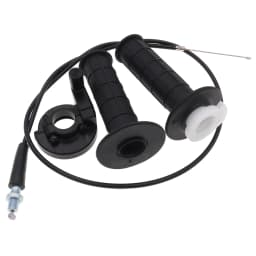 7/8" 22mm Hand Grip With Throttle With Twist Cable For 50cc 110cc 125cc 250cc ATV Quad Pit Dirt Bike Motorcycle Motocross Racing