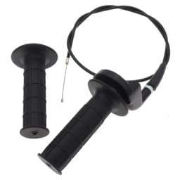 7/8" 22mm Hand Grip With Throttle With Twist Cable For 50cc 110cc 125cc 250cc ATV Quad Pit Dirt Bike Motorcycle Motocross Racing