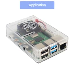 Raspberry Pi 4 Cooling Fan Heatsink Cooler Radiator DC 5V CPU Cooling Fan for Raspbery Pi 4/3/3B