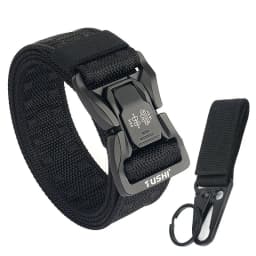 VATLTY New Tactical Outdoor Belt for Men Alloy Buckle Quick Release Combat Casual Belt Jeans Black Waistband Girdles Male