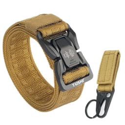 VATLTY New Tactical Outdoor Belt for Men Alloy Buckle Quick Release Combat Casual Belt Jeans Black Waistband Girdles Male