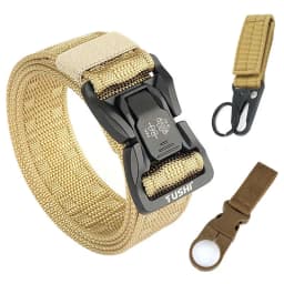 VATLTY New Tactical Outdoor Belt for Men Alloy Buckle Quick Release Combat Casual Belt Jeans Black Waistband Girdles Male