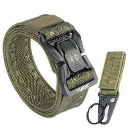VATLTY New Tactical Outdoor Belt for Men Alloy Buckle Quick Release Combat Casual Belt Jeans Black Waistband Girdles Male